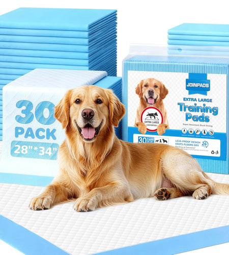 Dog Pee Pad, Puppy Potty Training Pet Pads Dog Pads Extra Large Disposable Super Absorbent & Leak-Free Pee Pads 28"X34"